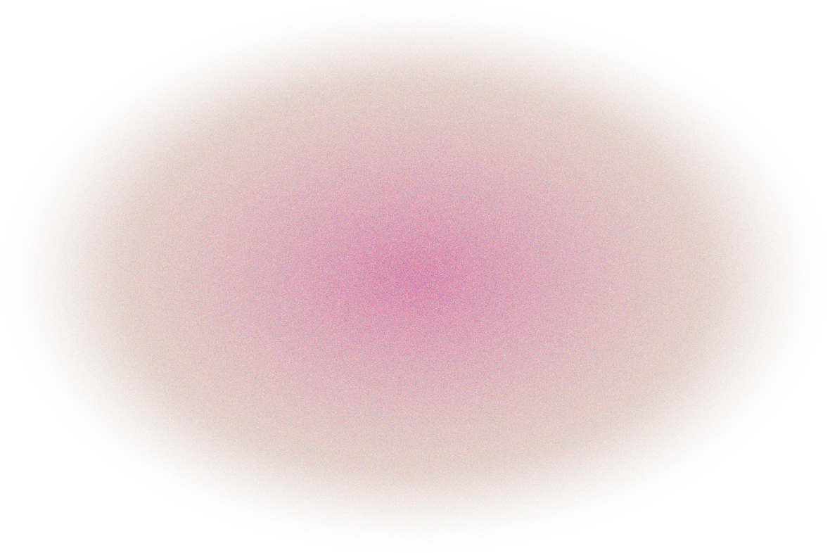 Dreamy Grainy Gradient Oval